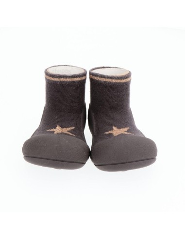 Attipas Zapato Calcetín antideslizante Star Charcoal